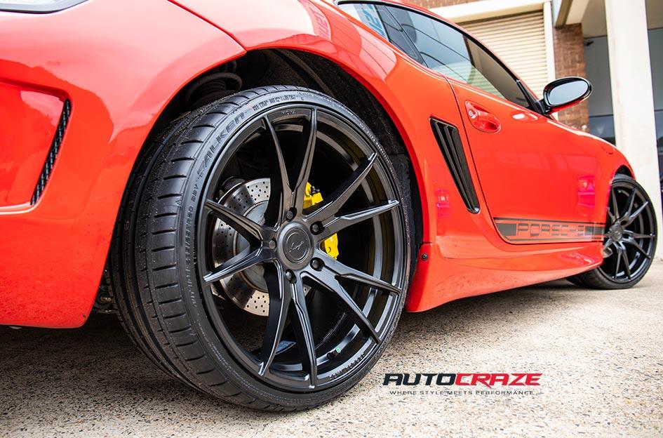 PORSCHE CAYMAN SF04 MATTE BLACK